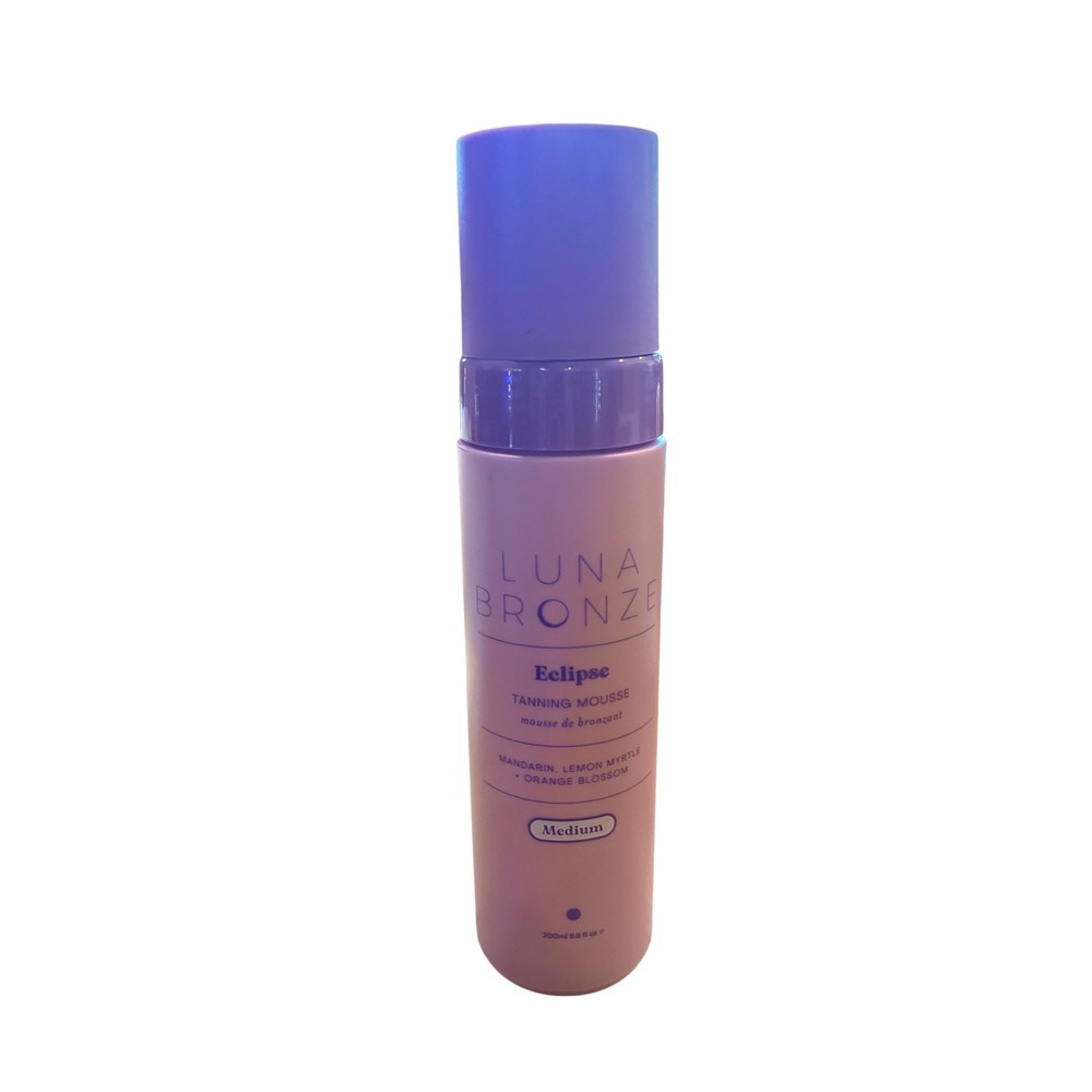 Luna Bronze Eclipse Tanning Mousse Medium 200ml‎ Mandarin Lemon Myrtle New